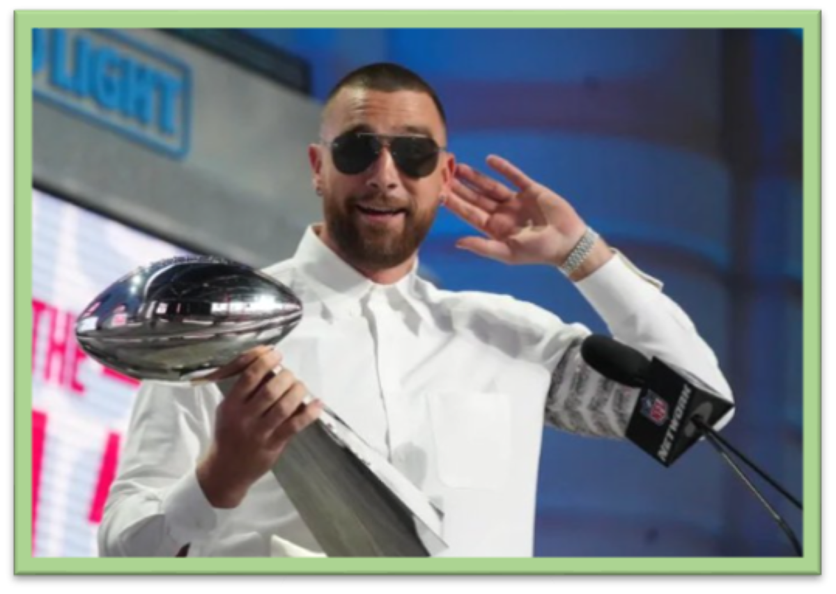 Travis Kelce is the first podcaster to win back to back Super Bowls