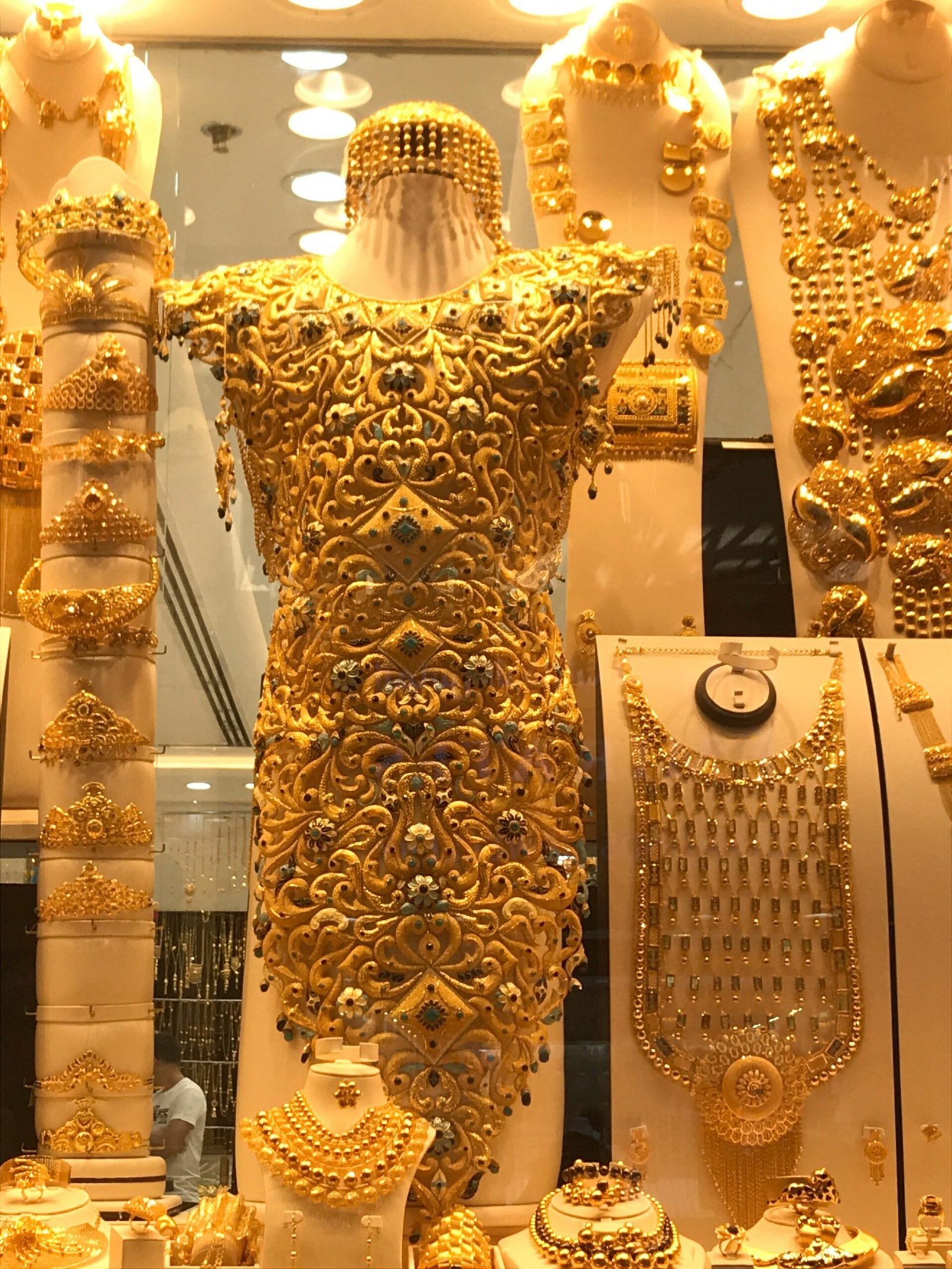 gold and silver floral chandelier