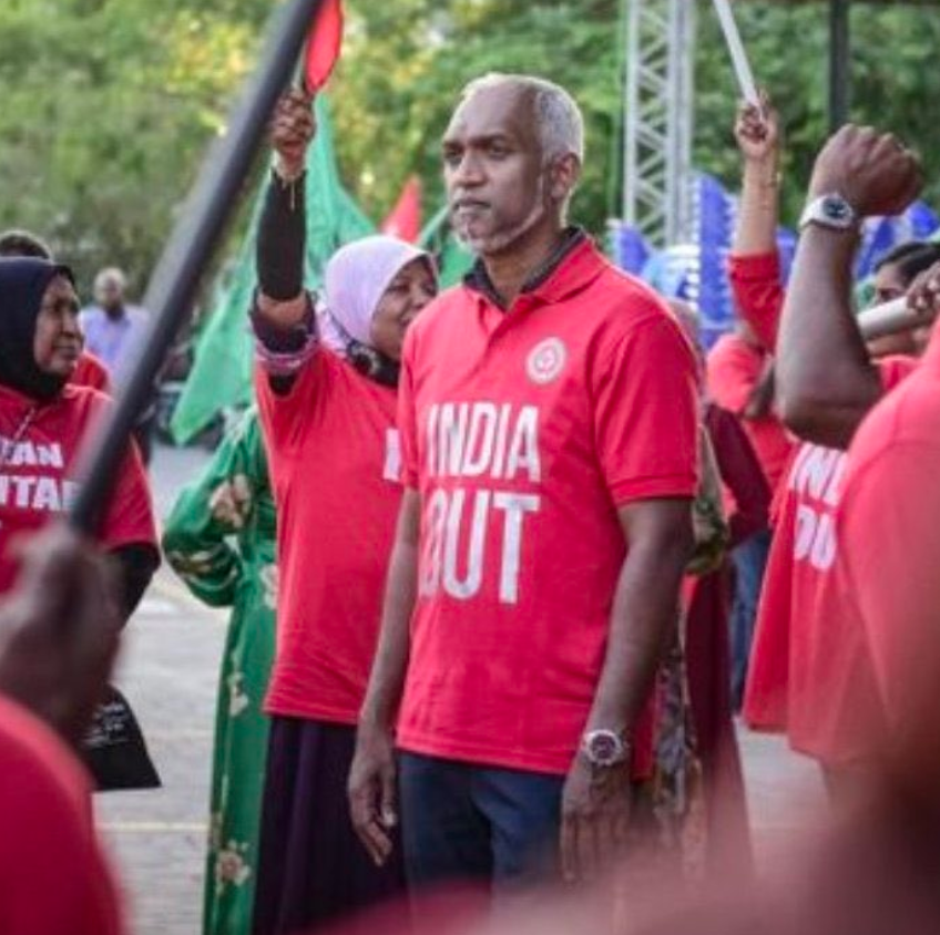 President Mohammed Muizzu of the Maldives and 'India Out' campaignPresident Mohammed Muizzu of the Maldives and 'India Out' campaign