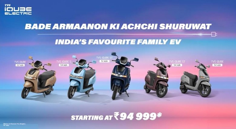 TVS iQube by TVS Motor