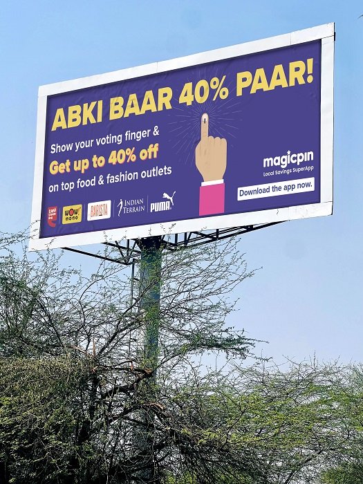 magicpin & Abki baar 40% paar